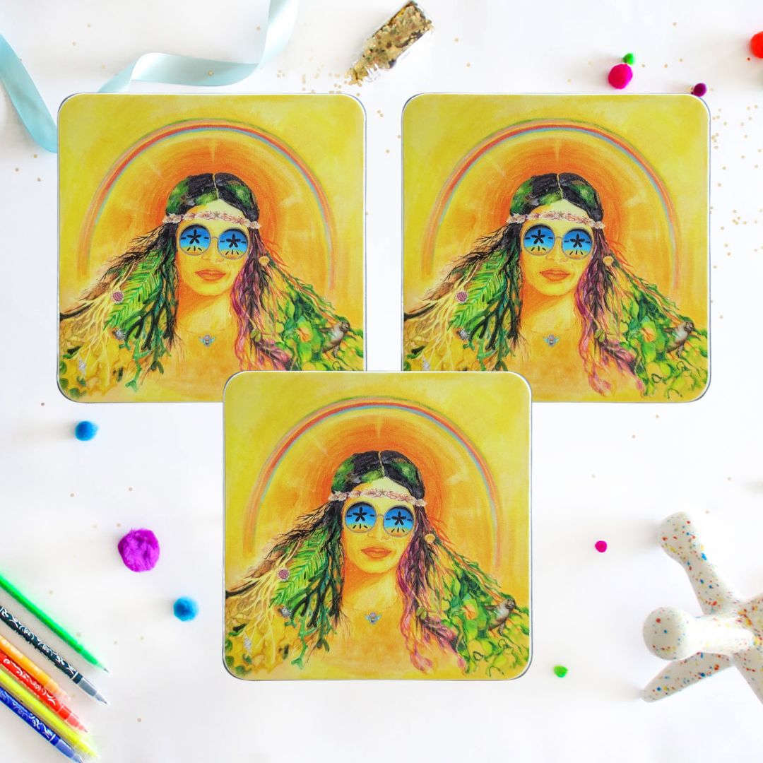 Vanishing Murals: Hawaii Ocean Stickers (Set of 3)